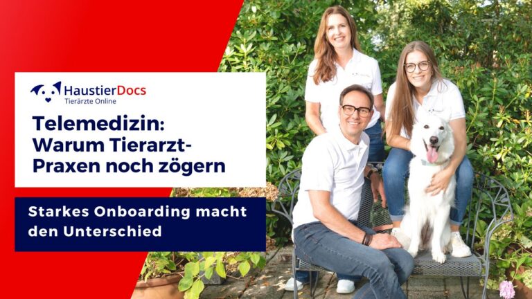 Telemedizin: Warum Tierarztpraxen zögern?